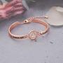 KUIYAI Sober AF Bracelet 1 Year 2 Years 5 Years Sobriety AA Yearly Bracelet Alcoholics Anonymous Gift AA Recovery Jewelry