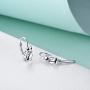 925 Sterling Silver Cute Animal Earrings Unicorn /Cat/Elephant /Panda /Owl /Coala Bear /Rabbit/dinosaur Lenerback Dangle Earrings