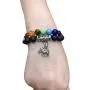 7 Chakra Bracelets For Women Men 8mm Lava Rock Stone Essential Oil Diffuser Healing Anxiety Distance Couple Friendship Charm Bracelet 7 Chakra Bracelets For Women Men 8mm Lava Rock Stone Essential Oil Diffuser Healing Anxiety Distance Couple Friendship Charm Bracelet