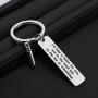 ENSIANTH Take a Bullet for You Keychain Bullet Keychain for Friend Encouragement Gift for Her