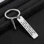 ENSIANTH Take a Bullet for You Keychain Bullet Keychain for Friend Encouragement Gift for Her
