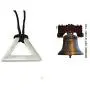 NOVICA Brushed .925 Sterling Silver Mens Pendant Necklace with Cotton Cord, 21.75'' Perfect Triangle