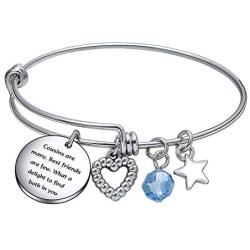 Cousin Bracelet, Christmas Day Gift, Birthday Jewelry, Best Friend Appreciation Gift
