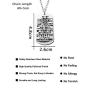 JQFEN to My Husband I Love You Necklaces Jewelry from Wife Valentine Birthday