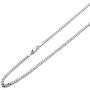 NYC Sterling Unisex Italian 2mm Miami Cuban Curb Link Thick ITProLux Solid 925 Necklace Chain 16'' - 30''