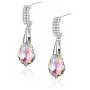 KesaPlan Crystal Earrings Dangle Earrings Crystal Drop Earrings for Girls, Sterling Silver Crystal Drop Earrings for Women KesaPlan Crystal Earrings Dangle Earrings Crystal Drop Earrings for Girls, Sterling Silver Crystal Drop Earrings for Women