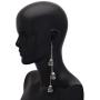 Jwellmart Afghani Bohemian Kashmiri Style Oxidized Drop Dangle Indian Earrings for Women and Girls