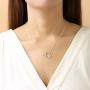 Boma Jewelry Sentiments Collection Mother & Daughter Sterling Silver Two Interlocking Circles Necklace, 18 Inches