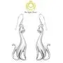 Big Apple Hoops - High Polish Sterling Silver Big Hollow Cat Drop Dangle Lightweight Earrings Made from Genuine Solid 925 Sterling Silver Special Fashion Gifts for Men, Teens, Women Big Apple Hoops - High Polish Sterling Silver Big Hollow Cat Drop Dangle Lightweight Earrings Made from Genuine Solid 925 Sterling Silver Special Fashion Gifts for Men, Teens, Women
