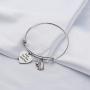 AKTAP Mommy to Be Gift New Parents Gift Enjoy Your Chapter Keychain First Time Mom Gift Pregnancy Announcement Gifts with Baby Footprint Charm