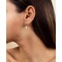 Gold Star Hoop Earrings for Women, Silver Star Earrings Dangle Mini Huggie Hoop Earrings, Dainty Aesthetic Jewelry for Teen Girl