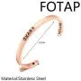 FOTAP Ohana Bracelet Hibiscus Flower Jewelry Ohana Means Family Necklace OHANA Fans Jewelry BFF Jewelry
