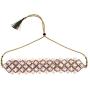 Efulgenz Indian Bollywood Traditional 14 K Gold Plated Kundan Crystal Pearl Wedding Bridal Choker Necklace Earrings Jewelry Set (White 2)