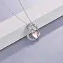 YFN S925 Sterling Silver Horse Necklace Heart Pendant Jewelry Gift for Women Girls YFN S925 Sterling Silver Horse Necklace Heart Pendant Jewelry Gift for Women Girls