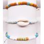 Ofeiyaa 13-16 Pcs Wave Beach Party Strand Bracelet Set Handmade Braided Rope Bracelet Colorful Wrist Cord Adjustable Friendship Bohemian Bracelet Handcrafted for Women