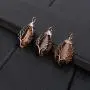 Natural Gemstone Teardrop Pendant Wire Wrapped Tree of Life Necklace Healing Crystals Reiki Chakra Jewelry for Women