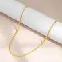 HAWSON Snake Chain Necklace for Women Men, 18k Gold Filled Snake Chain Choker, Stacking Layering Necklaces for Girls, Herringbone Chain Necklace, Flat Chain, Strand Collars Choker 16''-24''