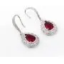 CZ Teardrop Earrings for Women - Sterling Silver Bridal Pear Shape Cubic Zirconia Crystal Rhinestone Fishhook Dangle Drop Earrings for Bride Bridesmaids Wedding Party Prom Fashion Costume Jewelry CZ Teardrop Earrings for Women - Sterling Silver Bridal Pear Shape Cubic Zirconia Crystal Rhinestone Fishhook Dangle Drop Earrings for Bride Bridesmaids Wedding Party Prom Fashion Costume Jewelry