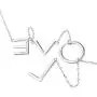 S925 Sterling Silver Jewelry Forever Love ''LOVE'' Pendant Necklace 18+2'' S925 Sterling Silver Jewelry Forever Love ''LOVE'' Pendant Necklace 18+2''