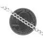 Nuragold 14k White Gold 3mm Solid Cuban Link Chain Curb Pendant Necklace, Mens Womens Lobster Lock 16'' 18'' 20'' 22'' 24'' 26'' 28'' 30'' Nuragold 14k White Gold 3mm Solid Cuban Link Chain Curb Pendant Necklace, Mens Womens Lobster Lock 16'' 18'' 20'' 22'' 24'' 26'' 28'' 30''