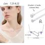 MUATOGIML Zodiac Sign Necklace 925 Sterling Silver 12 Constellation Horoscope Astrology Pendant Necklaces Jewelry Birthday Gifts for Women Mom Daughter Girlfriend Wife