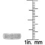 Dazzlingrock Collection 0.30 Carat (ctw) 14K Gold Round White Diamond Mens Micro Pave Hip Hop Wedding Band 1/3 CT