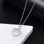 Jinlou Angel Wings Urn Necklace for Ashes Sterling Silver Forever in My Heart Cremation Jewelry for Women Jinlou Angel Wings Urn Necklace for Ashes Sterling Silver Forever in My Heart Cremation Jewelry for Women