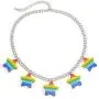 yfstyle LGBT Lesbian Pride Star Charm Necklace Gift for Women & Girl LGBTQ Rainbow Choker Necklace for Girlfriend Jewelry Gift for Valentine’s Day yfstyle LGBT Lesbian Pride Star Charm Necklace Gift for Women & Girl LGBTQ Rainbow Choker Necklace for Girlfriend Jewelry Gift for Valentine’s Day