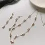 Pingyongchang Vintage Cherry Charm Bling Shiny Crystal Cherry Choker Necklace Earring 14K Gold Plated Dainty Adjustable Clavicle Chain Personalized Jewelry Set Gifts Pingyongchang Vintage Cherry Charm Bling Shiny Crystal Cherry Choker Necklace Earring 14K Gold Plated Dainty Adjustable Clavicle Chain Personalized Jewelry Set Gifts