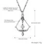 PROSTEEL Bow & Arrow Necklace,Sagittarius Necklace,Archery Necklace,Hunter Charm,Mens Womens Jewelry PROSTEEL Bow & Arrow Necklace,Sagittarius Necklace,Archery Necklace,Hunter Charm,Mens Womens Jewelry