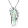 CiNily Opal Pendant Necklace Gold Plated Opal Jewelry Gifts for Women Girls Gemstone Necklaces