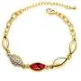 MAFMO Women Colorful Gold Jewelry Set Fashion Crystal Necklace Bracelet Earrings MAFMO Women Colorful Gold Jewelry Set Fashion Crystal Necklace Bracelet Earrings