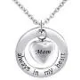 CharmSStory Mom/Dad/Grandma Cremation Jewelry for Ashes ~ Always in My Heart ~ Memorial Keepsake Necklace Pendant CharmSStory Mom/Dad/Grandma Cremation Jewelry for Ashes ~ Always in My Heart ~ Memorial Keepsake Necklace Pendant