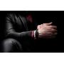 SERASAR | Premium Leather Bracelet for Men in Black & Brown | Various Lengths | Magnetic Stainless Steel Clasp | Exclusive Jewellery Box | Great Gift Idea for Men