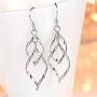 LAIMALA 12 Pairs Drop Dangle Earrings Boho Fashion Jewelry Vintage Statement Bohemian Silver Earrings Set Women Girls For Valentines Day/Birthday Gifts