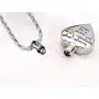 PREKIAR Heart Cremation Urn Necklace for Ashes Angel Wing Jewelry Memorial Pendant and 12 PCS Birthstones No Longer by My Side But Forever in My Heart