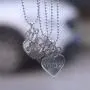 TAGOMEI Stainless Steel Pendant Necklace Round Strand Chains Necklace for Popular Young Singer Fans Gifts TAGOMEI Stainless Steel Pendant Necklace Round Strand Chains Necklace for Popular Young Singer Fans Gifts