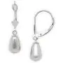 Jewelryweb Solid 14k Yellow or White Gold Polished Tear-Drop Leverback Earrings for women and girls Jewelryweb Solid 14k Yellow or White Gold Polished Tear-Drop Leverback Earrings for women and girls