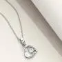ONEFINITY Sterling Silver Cat Paw Print Necklace Opal Paw Jewelry Forever Heart Pendant Gift for Women (White Opal Cat Paw Print Necklace) ONEFINITY Sterling Silver Cat Paw Print Necklace Opal Paw Jewelry Forever Heart Pendant Gift for Women (White Opal Cat Paw Print Necklace)
