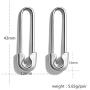 Extra Large Safety Pin Earrings for Women Girls Punk Accessories Piercing Earrings