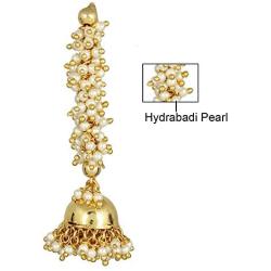 Antique Traditional Indian Polki Jhumka/Earring Bollywood Wedding Jewelry for Women.