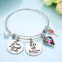 Birthday Gifts for Women Girls Bracelet, Birthday Charm Bracelets 10th 20th 30th 40th 50th 60th 70th 80th 90th Birthday Gift for Daughter, Sister, Friend, Teen Girls, Mom, Grandma