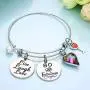 Birthday Gifts for Women Girls Bracelet, Birthday Charm Bracelets 10th 20th 30th 40th 50th 60th 70th 80th 90th Birthday Gift for Daughter, Sister, Friend, Teen Girls, Mom, Grandma