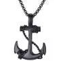 MOO&LEE Mens Stainless Steel Nautical Anchor Necklace Vintage Navy Mooring Rope Anchor Pendant with 24 Inches Link Chain MOO&LEE Mens Stainless Steel Nautical Anchor Necklace Vintage Navy Mooring Rope Anchor Pendant with 24 Inches Link Chain