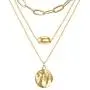 CLASSYZINT Gold Layered Necklaces for Women, 3 Layer Paperclip Chain Choker Coin Pendant Necklace Gold Jewelry Necklace Sets for Women CLASSYZINT Gold Layered Necklaces for Women, 3 Layer Paperclip Chain Choker Coin Pendant Necklace Gold Jewelry Necklace Sets for Women