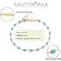 VACRONA Gold Tiny Beaded Bracelet 14K Gold Plated Chain Bracelets for Women Dainty Handmade Bracelet Adjustable Chain Jewelry Gifts VACRONA Gold Tiny Beaded Bracelet 14K Gold Plated Chain Bracelets for Women Dainty Handmade Bracelet Adjustable Chain Jewelry Gifts
