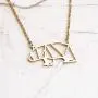 La Menagerie Bear Gold Origami Jewelry & Gold Geometric Necklace – 18 Karat Plated Gold Necklace & Bear Necklaces for Women – Bear Necklace for Girls & Origami Necklace La Menagerie Bear Gold Origami Jewelry & Gold Geometric Necklace – 18 Karat Plated Gold Necklace & Bear Necklaces for Women – Bear Necklace for Girls & Origami Necklace