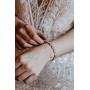 SWEETV Teardrop Wedding Bridal Bracelets for Brides, Crystal Rhinestone Cubic Zirconia Tennis Bracelets for Women Prom, Bridal Jewelry