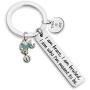 Inspirational Keychain Gifts I am Brave I am Bruised I am Who Im Meant to Be Keychain Gift for Men Women Birthday Gifts Encouragement Jewelry Keychain(KR- This Is Me)