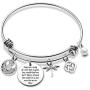 G-Ahora Outlander Themed Gifts Sing Me A Song Lyrics Dragonfly Bracelet Keychain Skye Boat Song Claire Jamie Fraser Lover Gift for Outlander Fans